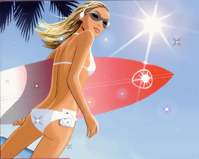 Lato kobieta słońce